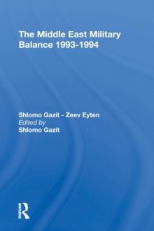 Middle East Military Balance 19931994