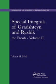 Special Integrals of Gradshteyn and Ryzhik