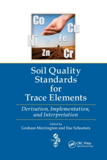 Image for Soil Quality Standards for Trace Elements