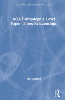 Image for AQA psychology A LevelPaper three,: Relationships