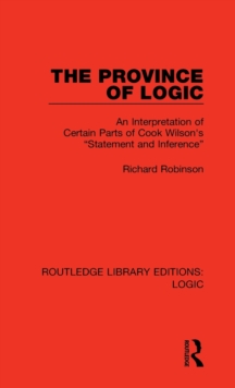 Province of Logic