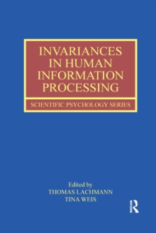 Image for Invariances in human information processing