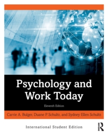 Psychology and Work Today: International Student Edition