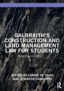 Image for Galbraith's construction and land management law for students