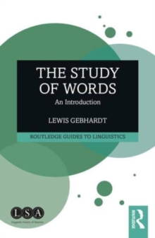 The Study of Words: An Introduction