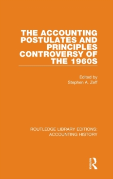 Image for The Accounting Postulates and Principles Controversy of the 1960s