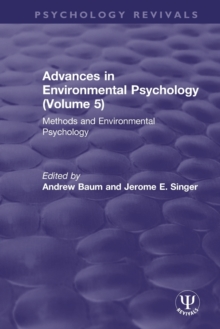 Image for Advances in Environmental Psychology (Volume 5)