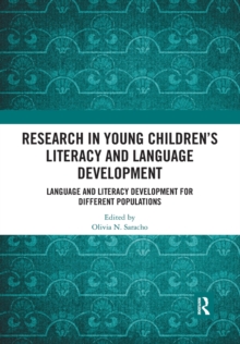Image for Research in young children's literacy and language development  : language and literacy development for different populations