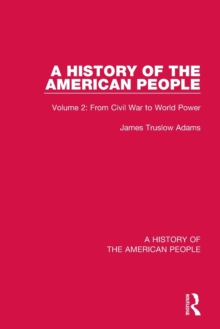 Image for A History of the American People