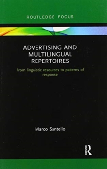 Image for Advertising and Multilingual Repertoires