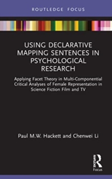Image for Using Declarative Mapping Sentences in Psychological Research