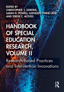 Image for Handbook of Special Education Research, Volume II