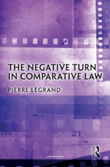 Image for The Negative Turn in Comparative Law