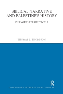 Image for Biblical Narrative and Palestine's History