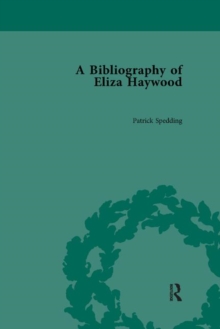 Bibliography of Eliza Haywood