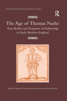 Age of Thomas Nashe