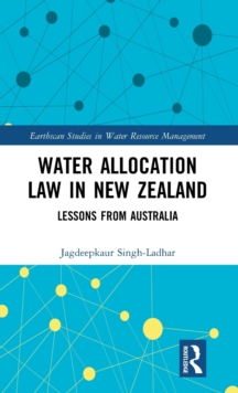 Image for Water allocation law in New Zealand  : lessons from Australia