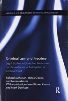 Image for Criminal Law and Precrime