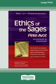 Image for Ethics of the Sages