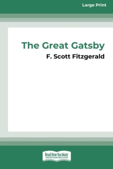 Image for The Great Gatsby [16pt Large Print Edition]