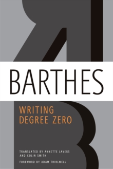 Image for Writing Degree Zero