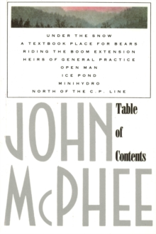 Image for Table of Contents