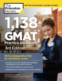 Image for 1,138 GMAT Practice Questions, 3rd Edition