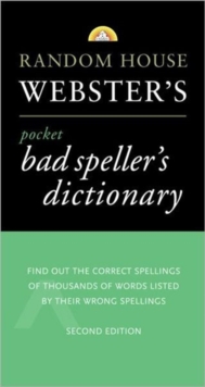Image for Random House Webster's Pocket Bad Speller's Dictionary
