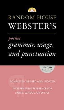Image for Random House Webster's Pocket Grammar, Usage, and Punctuation : Second Edition