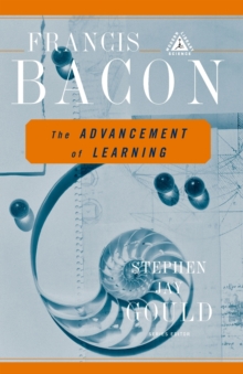 Image for The advancement of learning