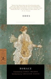 Image for Odes  : with the Latin text