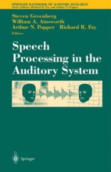 Image for Speech Processing in the Auditory System