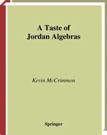 Image for A taste of Jordan algebras