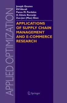 Image for Applications of Supply Chain Management and E-Commerce Research