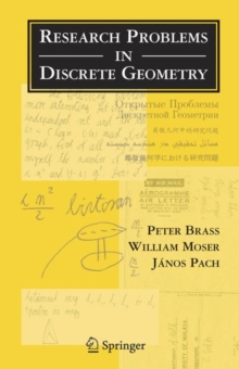 Image for Research Problems in Discrete Geometry
