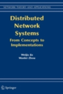 Image for Distributed network systems: from concepts to implementations