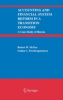 Image for Accounting and financial system reform in a transition economy: a case study of Russia