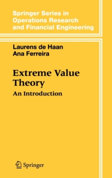 Image for Extreme value theory  : an introduction