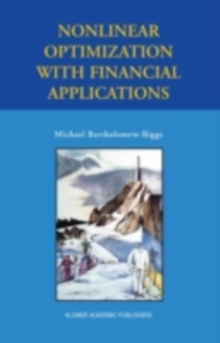 Image for Nonlinear optimization with financial applications