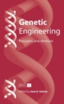Image for Genetic engineering: principles and methods