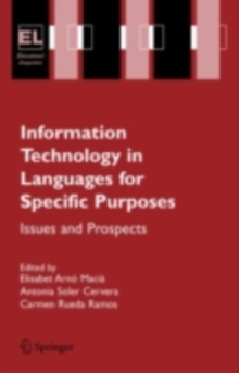 Image for Information technology in languages for specific purposes: issues and prospects