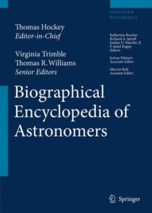 Image for The biographical encyclopedia of astronomers