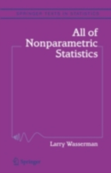 Image for All of nonparametric statistics