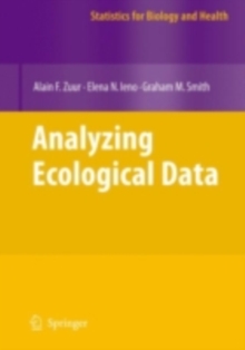 Image for Analysing ecological data