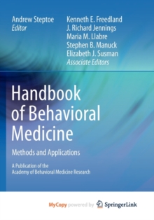 Image for Handbook of Behavioral Medicine