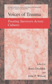 Image for Voices of trauma  : treating survivors across cultures