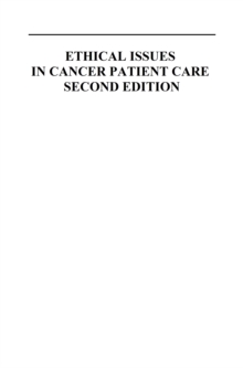 Image for Ethical issues in cancer patient care