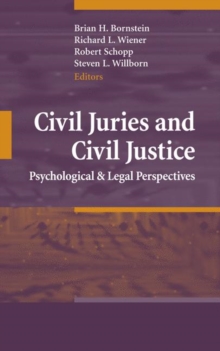 Image for Civil Juries and Civil Justice