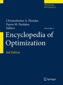 Image for Encyclopedia of optimization