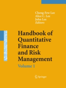 Image for Handbook of quantitative finance, volumes I & II
